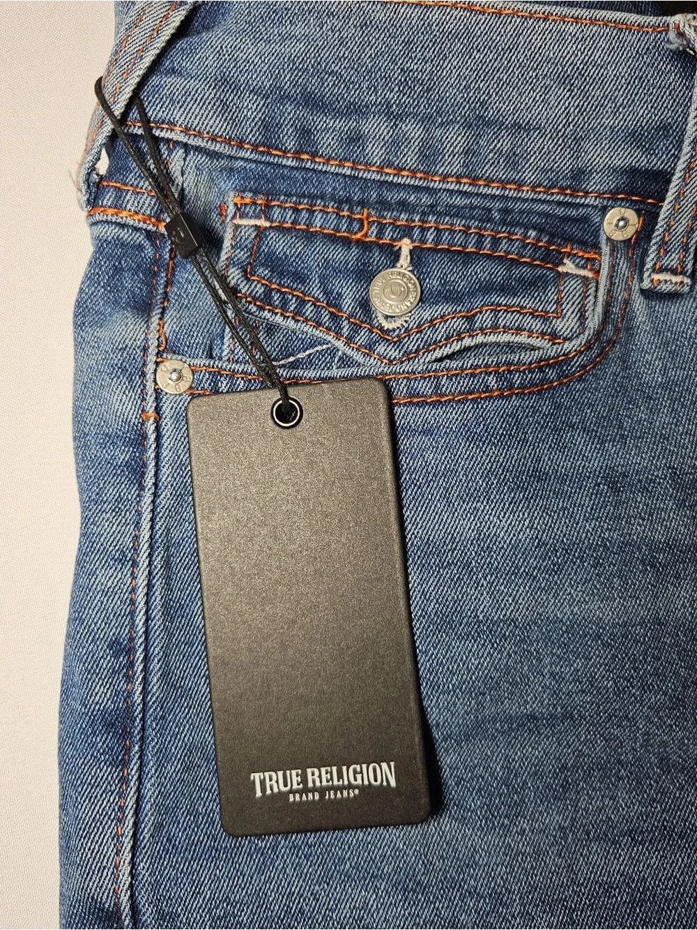 True Religion NWT Rocco Denim Shorts Size W30 Blue Jean Shorts